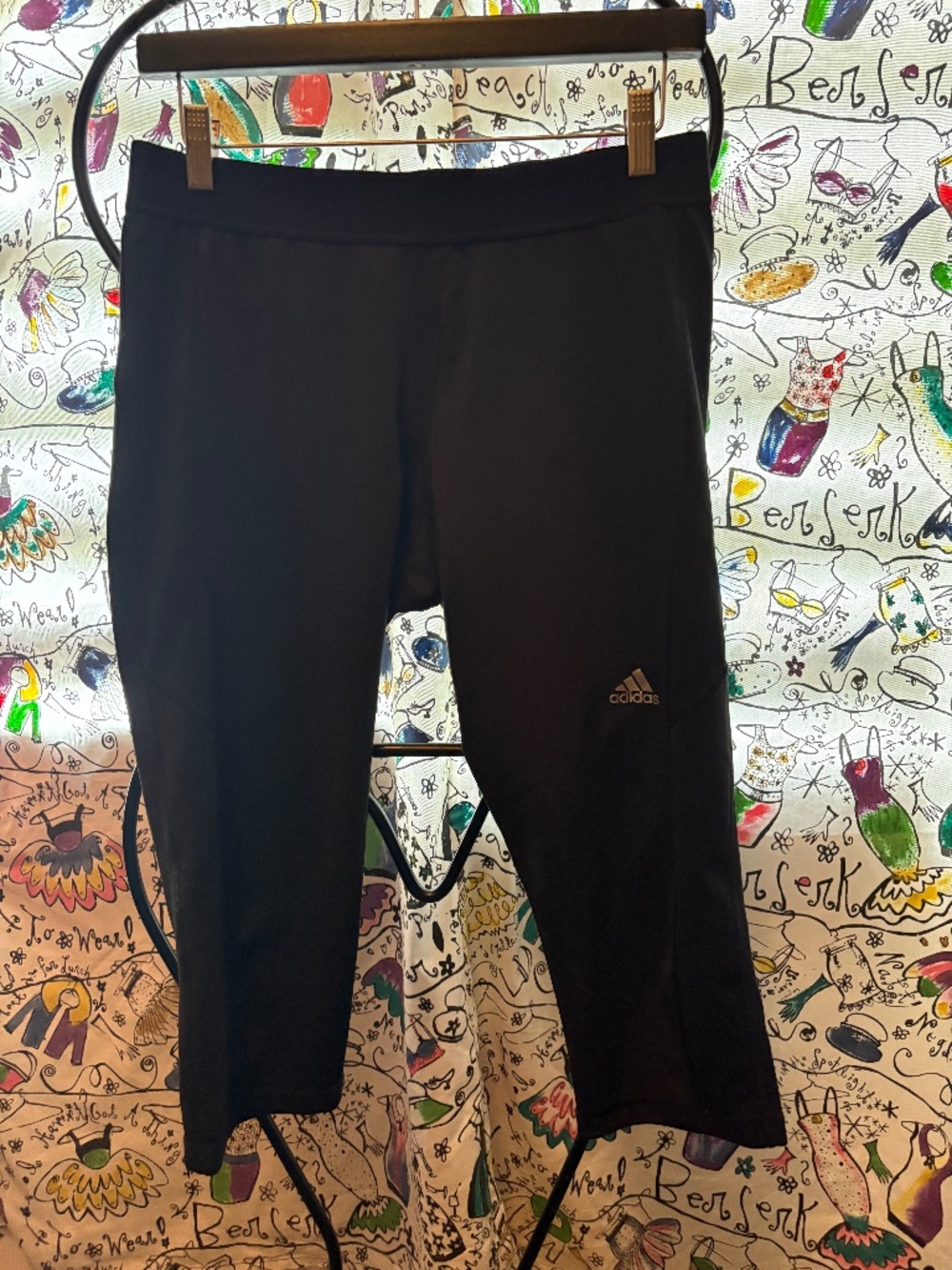 Adidas medium compression capri legging